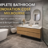 Bathroom Renovation Cost Melbourne