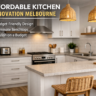 modern budget kitchen in Melbourne