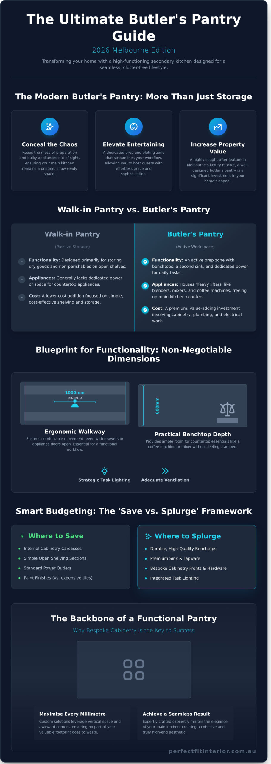 Butler's Pantry Design in Melbourne