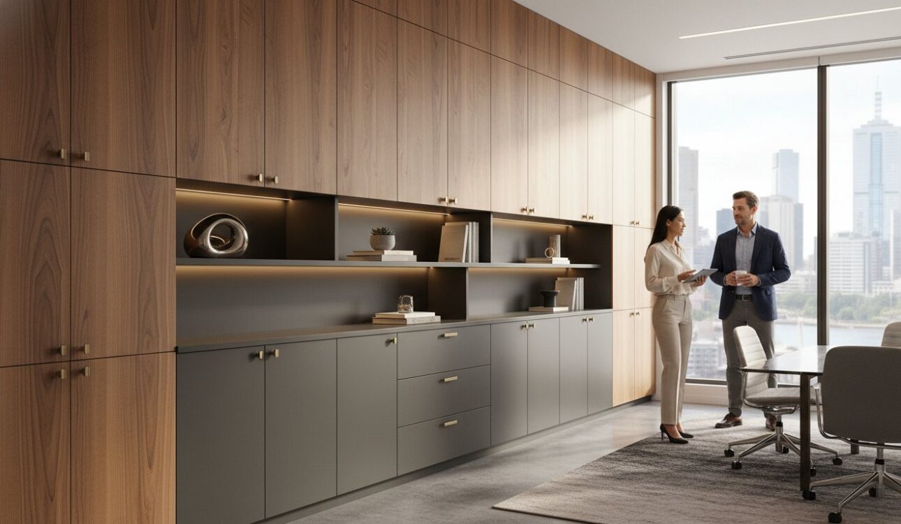 Office Cupboards Melbourne: Custom Cabinetry & Storage Solutions 2026