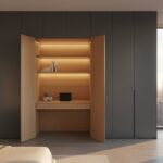 15+ Modern Wardrobe with Integrated Desk Ideas for Melbourne Homes in 2026