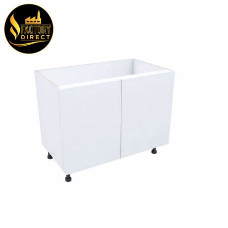 Modern white base cabinet for Melbourne kitchen renovation