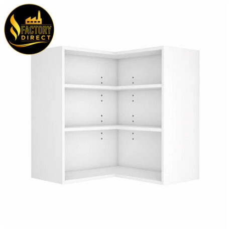White Wall Corner Cabinet for kitchen storage