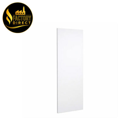 White tall cabinet side panel for Melbourne kitchen renovation