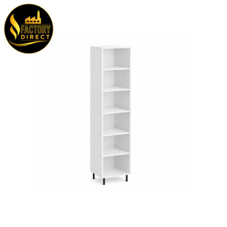 White Tall Cabinet Single Door for kitchen storage