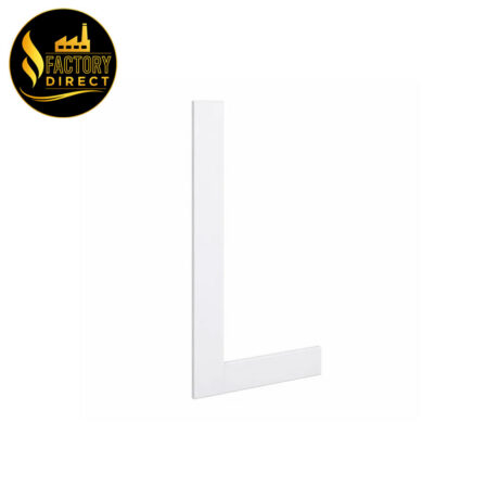 White Wall Cabinet L Filler for kitchen cabinetry