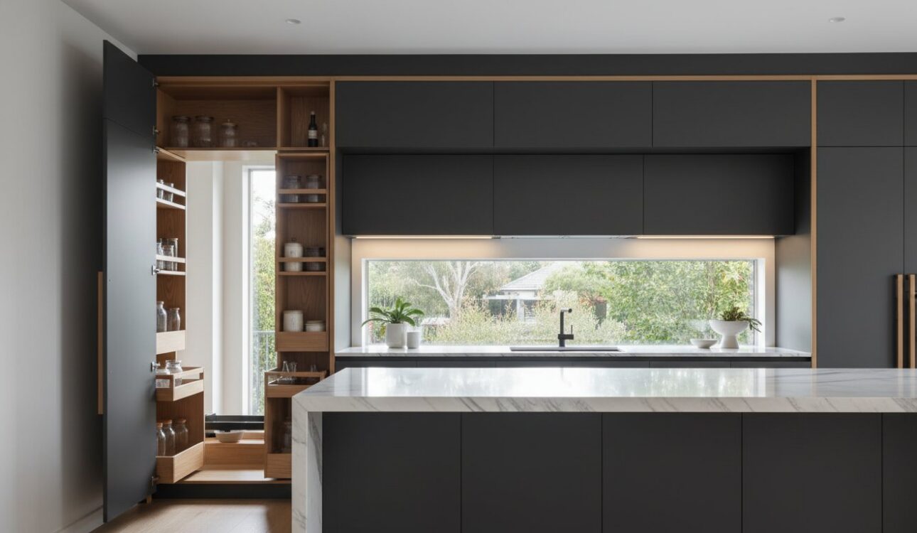 Custom Storage Solutions for Melbourne Kitchen Renovations