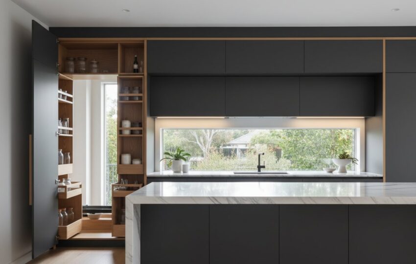 Custom Storage Solutions for Melbourne Kitchen Renovations