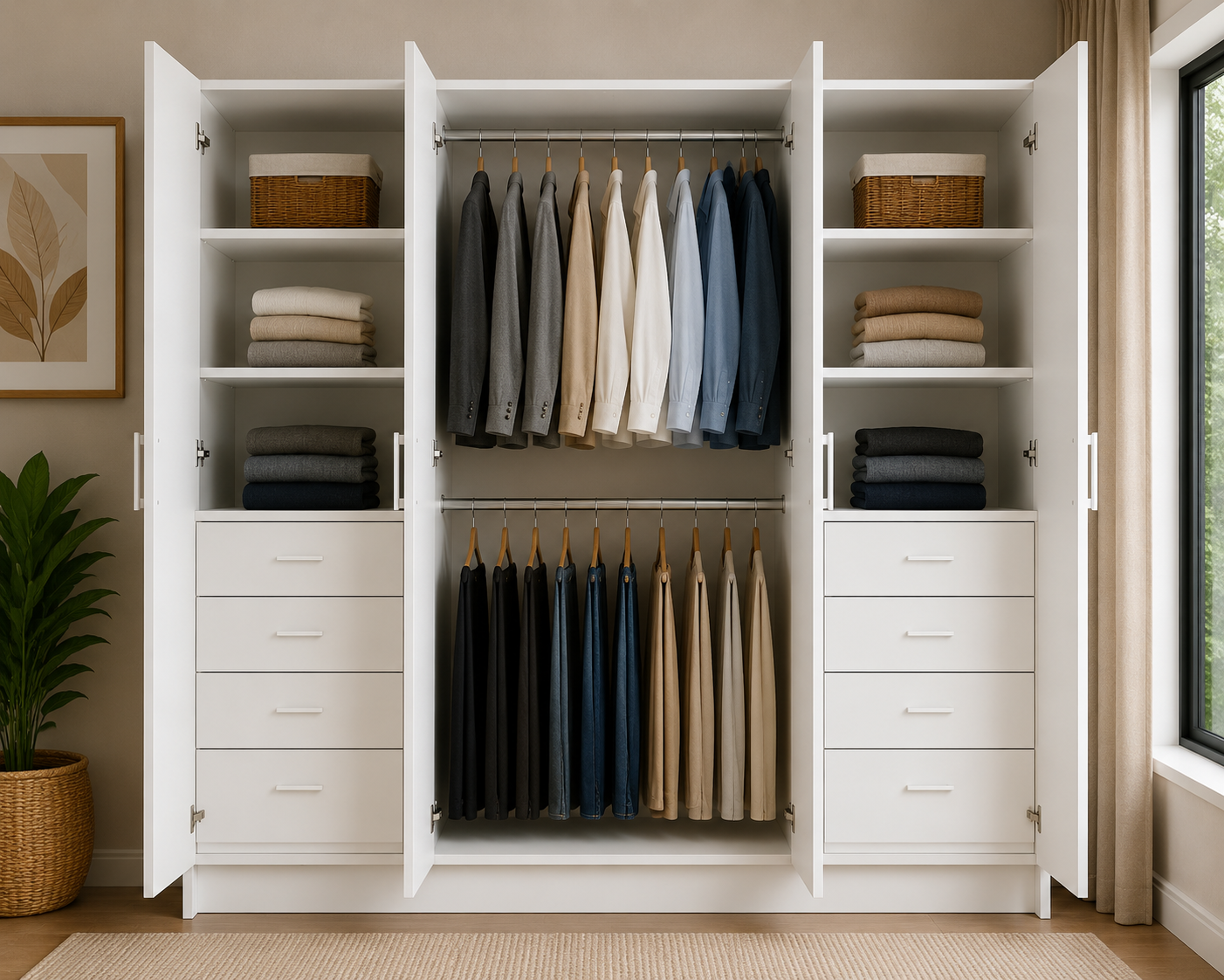 wardrobe-2600-side-drawers-full-cabinet-RENDER-OPEN