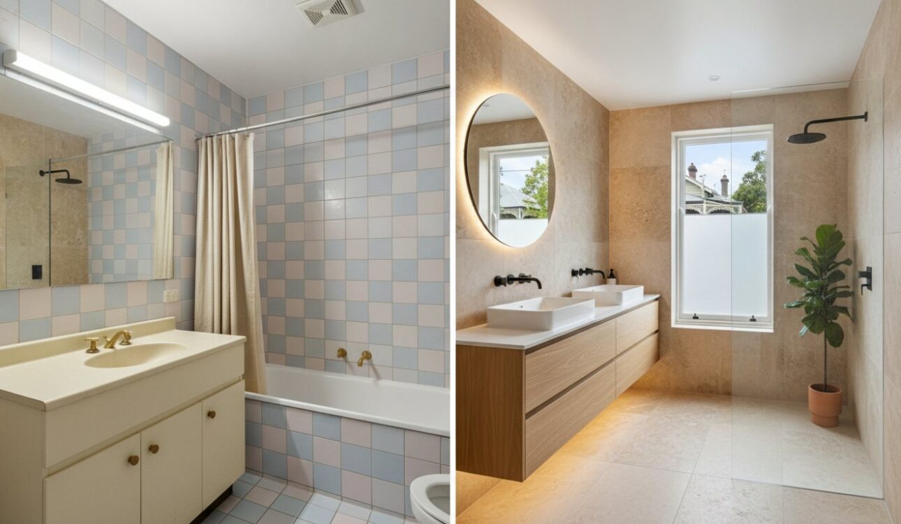 Stunning Melbourne Bathroom Renovation Before & Afters