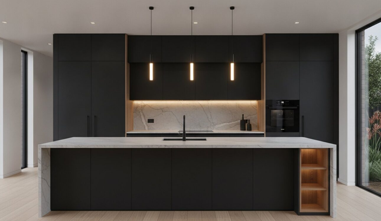 Black Kitchen Cabinets Melbourne: The 2026 Design & Renovation Guide