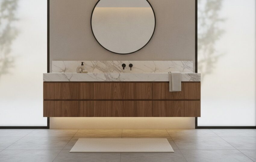 Custom Timber Bathroom Vanities for Melbourne Renovations