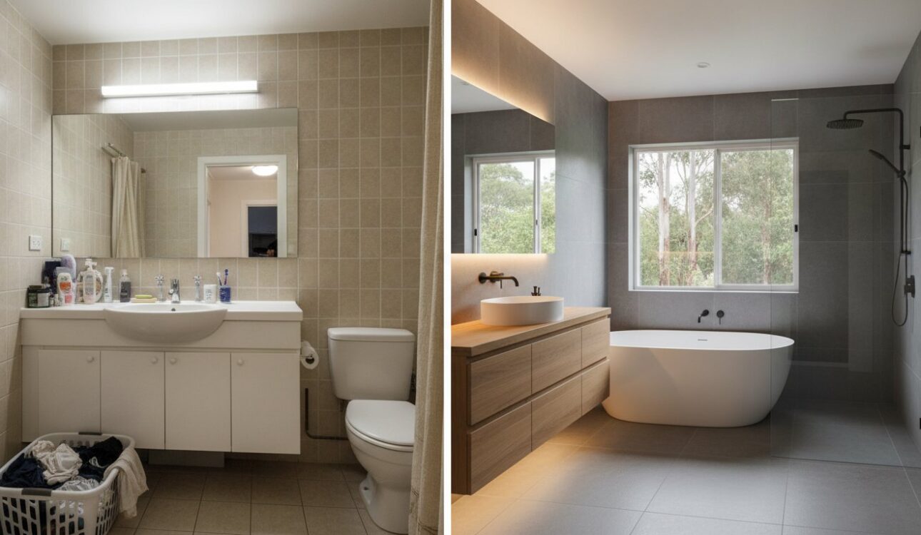 Stunning Melbourne Bathroom Renovation Before and After