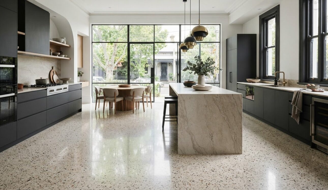 Best Terrazzo Kitchen Flooring for Melbourne Homes